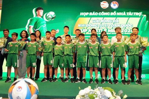 Giải bóng đá nhi đồng U.11 toàn quốc: 50 đội bóng tham dự