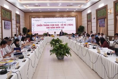 Hội thảo khoa học cấp Quốc gia 'Chiến thắng Vàm Nao - Cổ Hũ (1834), 190 năm nhìn lại'