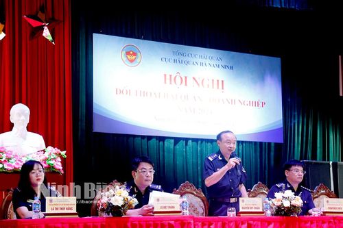 Cục Hải quan Hà Nam Ninh đối thoại với doanh nghiệp năm 2024