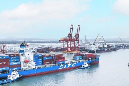 Sản lượng hàng hóa qua cảng Chu Lai tăng cao trong Quý I/2024