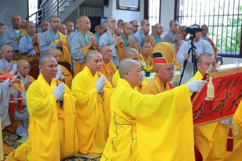 Bến Tre: Trang nghiêm khai mạc Đại giới đàn Thiện Duyên Phật lịch 2567