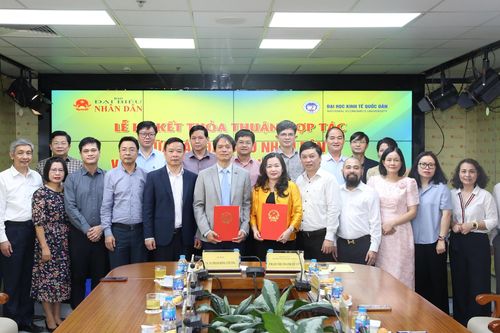Báo Đại biểu Nhân dân ký kết thỏa thuận hợp tác với Trường Đại học Kinh tế Quốc dân