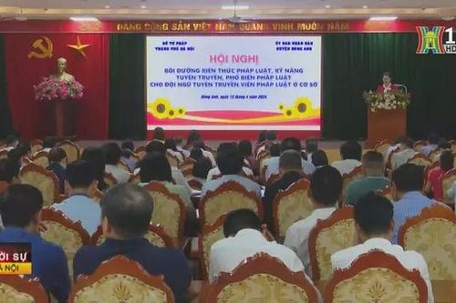 Bồi dưỡng kiến thức pháp luật cho tuyên truyền viên cơ sở