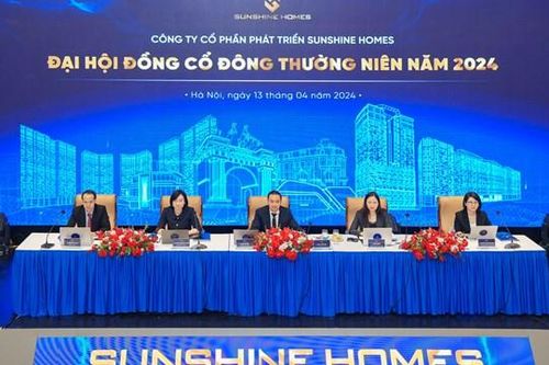 Sunshine Homes (SSH) công bố 5 dự án bất động sản mới tại ĐHCĐ 2024
