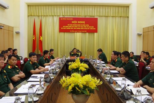 Hội nghị rút kinh nghiệm tháng đầu huấn luyện