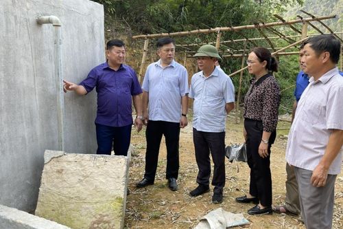 Ban Dân tộc HĐND tỉnh giám sát các công trình nước sinh hoạt do Ban Quản lý dự án Đầu tư và Xây dựng huyện Hòa An làm chủ đầu tư