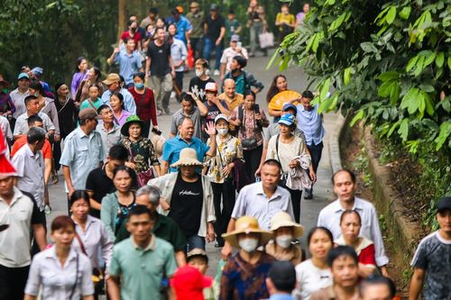 Hình ảnh đền Hùng trước ngày chính lễ Giỗ Tổ
