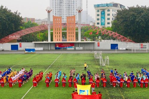 Khai mạc giải bóng đá CNVCLĐ Cúp Báo Lao động Thủ đô năm 2024