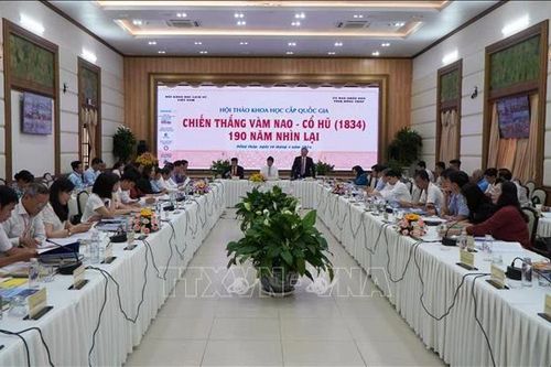 Hội thảo 'Chiến thắng Vàm Nao - Cổ Hũ (1834) - 190 năm nhìn lại'