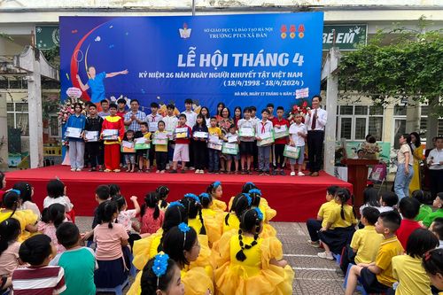 Trường PTCS Xã Đàn giúp học sinh thêm yêu thương, vượt qua mặc cảm