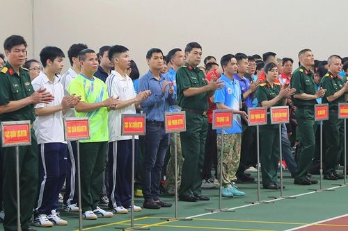 Bộ Tổng Tham mưu khai mạc Hội thao thể dục thể thao môn cầu lông, bóng bàn năm 2024