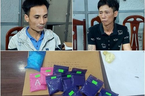 Mua bán ma túy từ khu vực biên giới về chia nhỏ bán cho các con nghiện, hai đối tượng bị bắt giữ