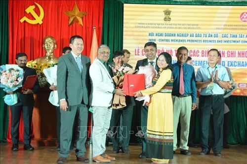 Kết nối hợp tác doanh nghiệp Ấn Độ với các tỉnh Tây Nguyên