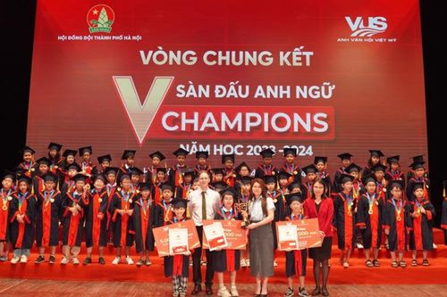 160.000 học sinh tranh tài Sàn đấu Anh ngữ V - Champions 2024