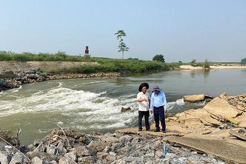 Quảng Nam đồng ý đắp đập tạm trên sông Quảng Huế