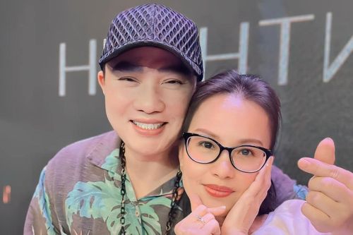 Cẩm Ly hội ngộ một đàn anh thân thiết, ngoại hình nam ca sĩ tuổi U60 gây bất ngờ