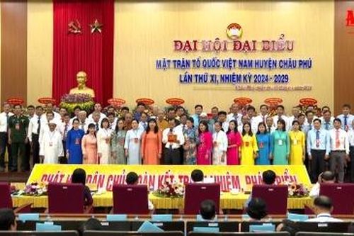 Ông Đặng Văn Hập tái cử chức Chủ tịch UBMTTQVN huyện Châu Phú khóa XI (nhiệm kỳ 2024-2029)
