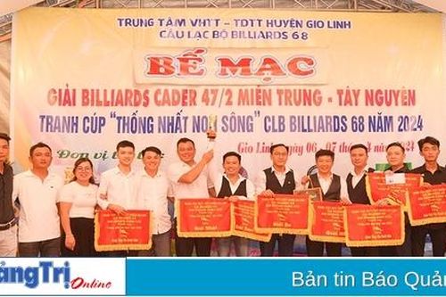 Gio Linh làm tốt công tác xã hội hóa thể dục - thể thao