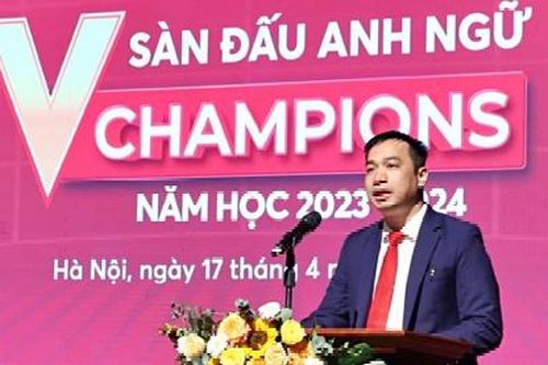 Chung kết Sàn đấu Anh ngữ V - Champions: Gần 300 thí sinh tranh tài tại sân chơi học thuật quy mô lớn