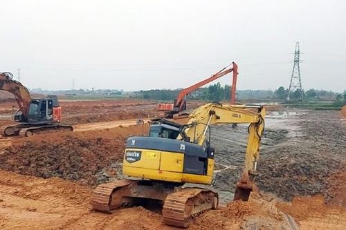Vĩnh Phúc: Khan hiếm vật liệu san lấp, nhiều công trình lo chậm tiến độ