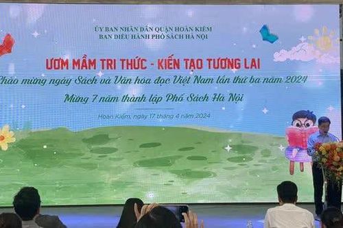 Hà Nội: khai mạc Hội sách Hưởng ứng ngày sách và Văn hóa đọc Việt Nam 21/4