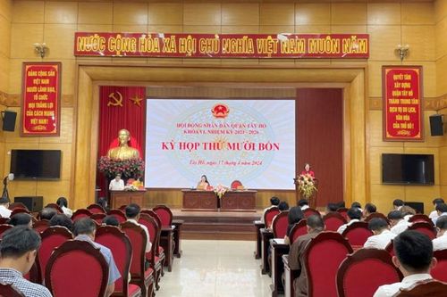 Hà Nội: HĐND quận Tây Hồ quyết nghị nhiều nội dung quan trọng về đầu tư công