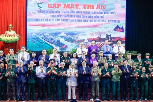 Khắc cốt ghi tâm công lao của các chiến sĩ Điện Biên Phủ