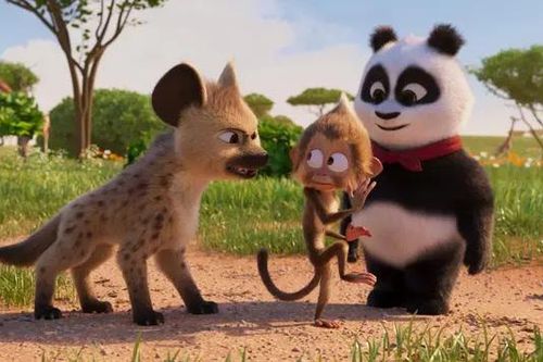 Panda đối đầu vua sư tử trong phim mới