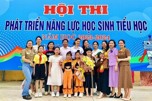 Nam Định: Hội thi 'Phát triển năng lực học sinh tiểu học' ghi dấu ấn giáo dục STEM