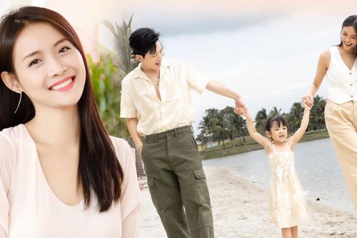 Á hậu Trương Mỹ Nhân: Bỏ lại hào quang showbiz để làm mẹ