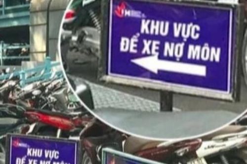 Xôn xao hình ảnh bãi gửi xe 'phân biệt đối xử với sinh viên nợ môn'