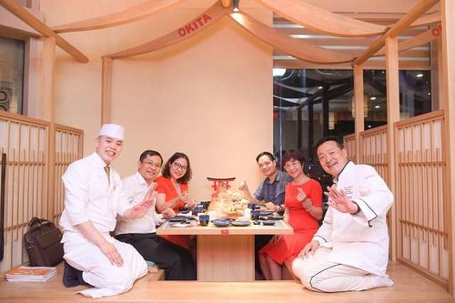 OKITA - Nhà hàng Nhật Bản chuyên nghiệp trong xu hướng buffet tiếp khách