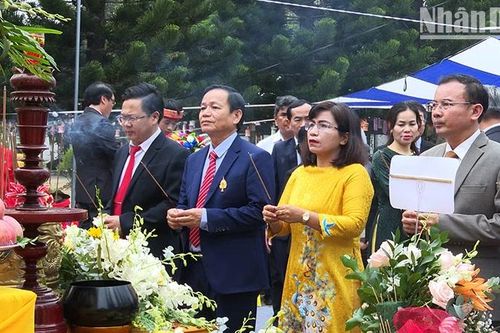 Lễ Giỗ Tổ Hùng vương của người dân ở Đắk Hà