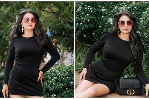 'Nữ hoàng cảnh nóng' Kiều Trinh khoe vẻ gợi cảm ở tuổi 47