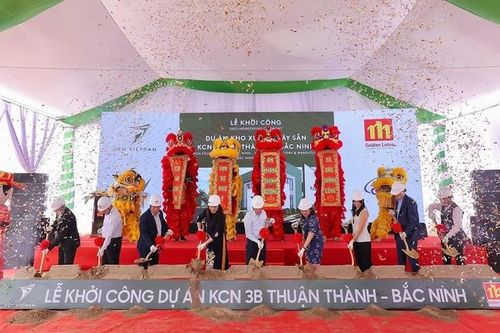 Bắc Ninh: Khởi công dự án nhà xưởng và nhà kho xây sẵn quy mô 14 ha tại khu công nghiệp Thuận Thành III