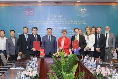 Việt Nam và Australia ký kết hợp tác phát triển thị trường điện cạnh tranh