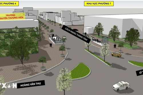 Di dời hơn 450 cây xanh để thi công tuyến metro số 2 Bến Thành-Tham Lương