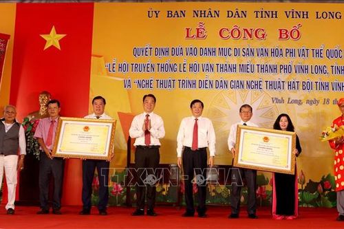 Vĩnh Long đưa hai di sản vào danh mục Di sản văn hóa phi vật thể quốc gia