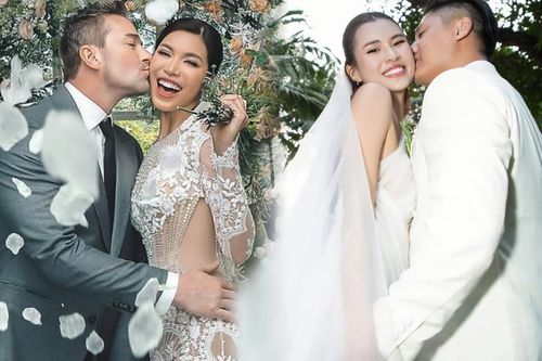 Trùng ngày cưới, Minh Tú và Cao Thiên Trang có cách xử lý đẹp lòng hai họ