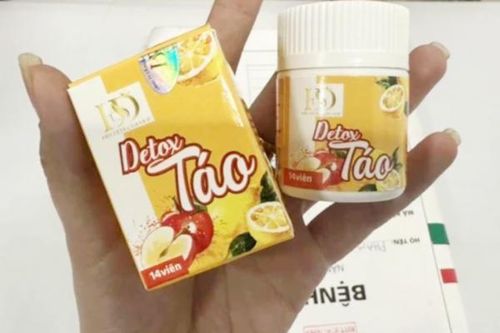 Cục An toàn thực phẩm cảnh báo sản phẩm Detox Táo hỗ trợ giảm cân chứa sibutramin