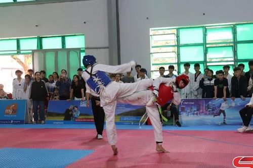 140 vận động viên tranh tài ở môn Taekwondo
