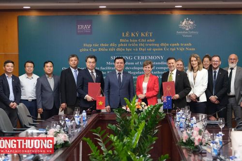 Việt Nam - Australia: Hợp tác thúc đẩy phát triển thị trường điện cạnh tranh