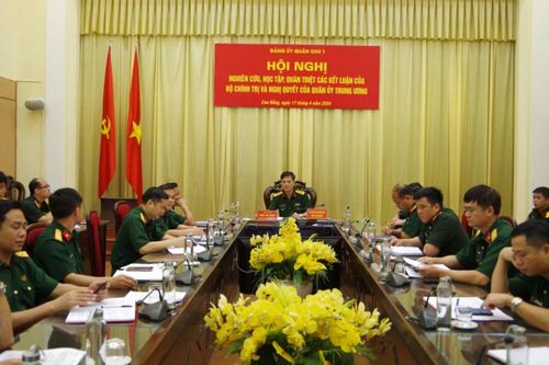 Sơ kết thực hiện Kết luận số 01 của Bộ Chính trị và Nghị quyết số 847 của Quân ủy Trung ương