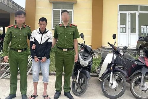 Bắt kẻ nghiện ma túy ở Quảng Bình gây ra loạt vụ trộm xe