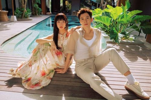 Diệu Nhi - Anh Tú lần đầu dự sự kiện thời trang quốc tế cùng nhau ở Bali
