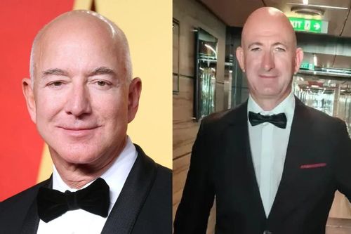 Anh thợ điện đổi đời nhờ khuôn mặt giống hệt Jeff Bezos