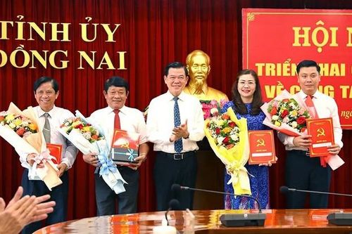 Bổ nhiệm Thư ký Bí thư Tỉnh ủy, Phó Chánh Văn phòng Tỉnh ủy; nữ Chủ tịch HĐTV,...