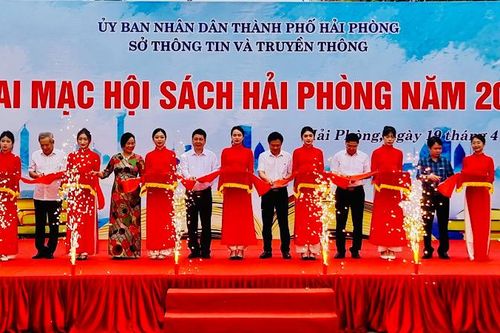 Khai mạc Hội Sách Hải Phòng 2024