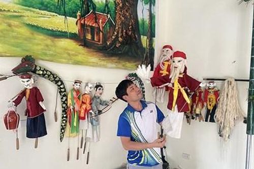 Người gìn giữ và phát huy nghệ thuật rối cạn Tế Tiêu