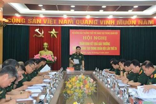 429 công trình được lựa chọn trao Giải thưởng Tuổi trẻ sáng tạo trong Quân đội lần thứ 24